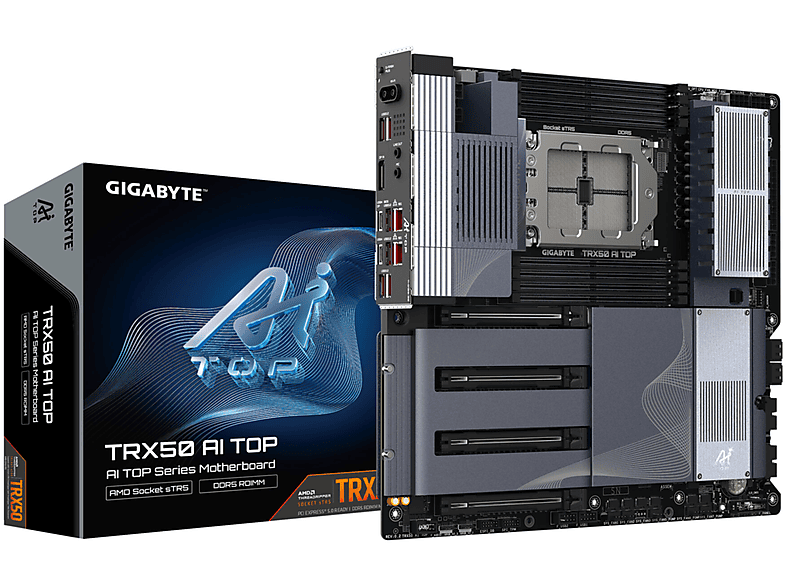 Placa base  - TRX50 AERO D GIGABYTE