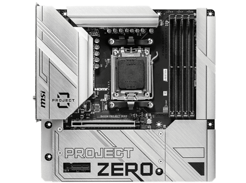 Placa base  - B650M PROJECT ZERO MSI