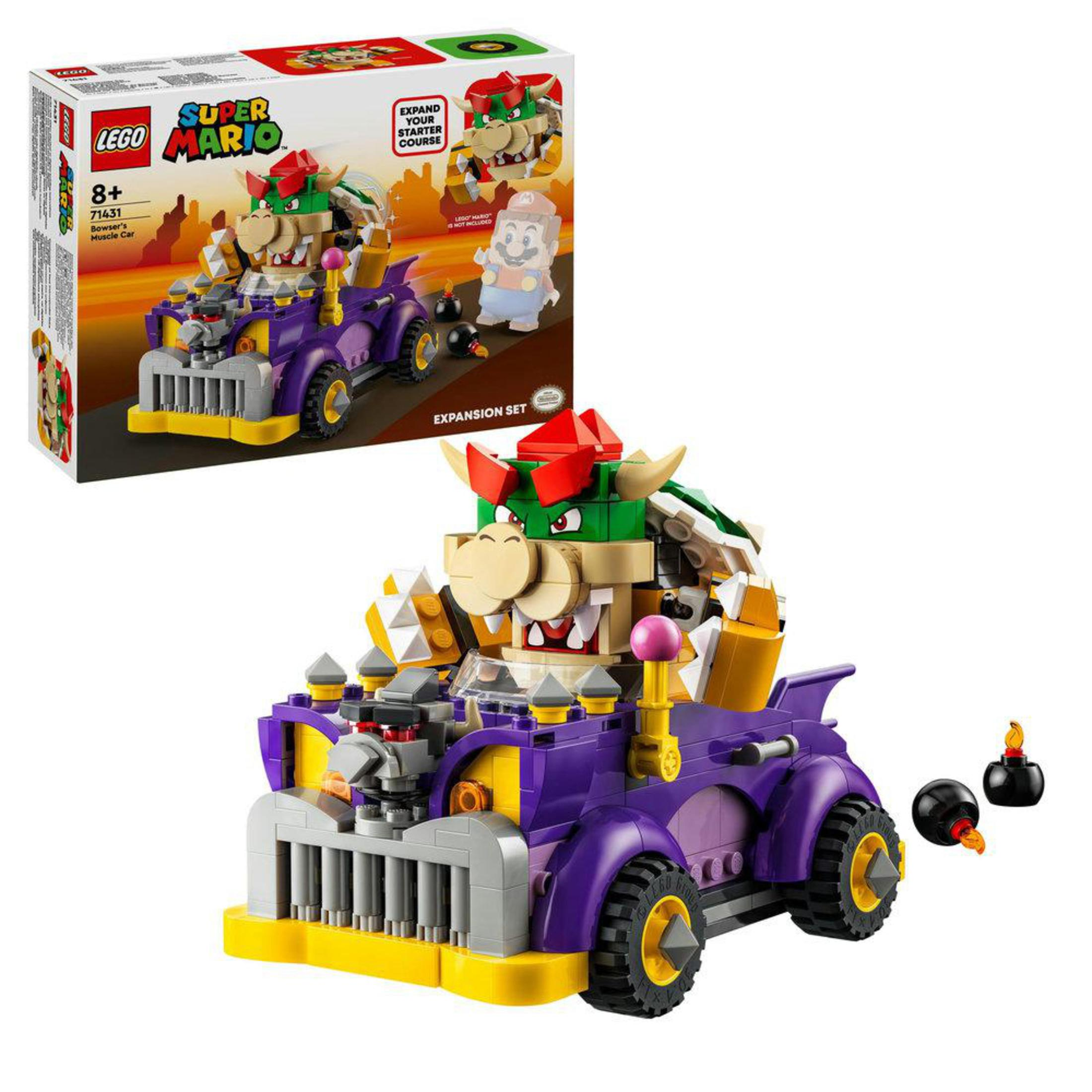 LEGO Super Mario™ Bowser'ın Büyük Arabası Ek Macera Seti 71431