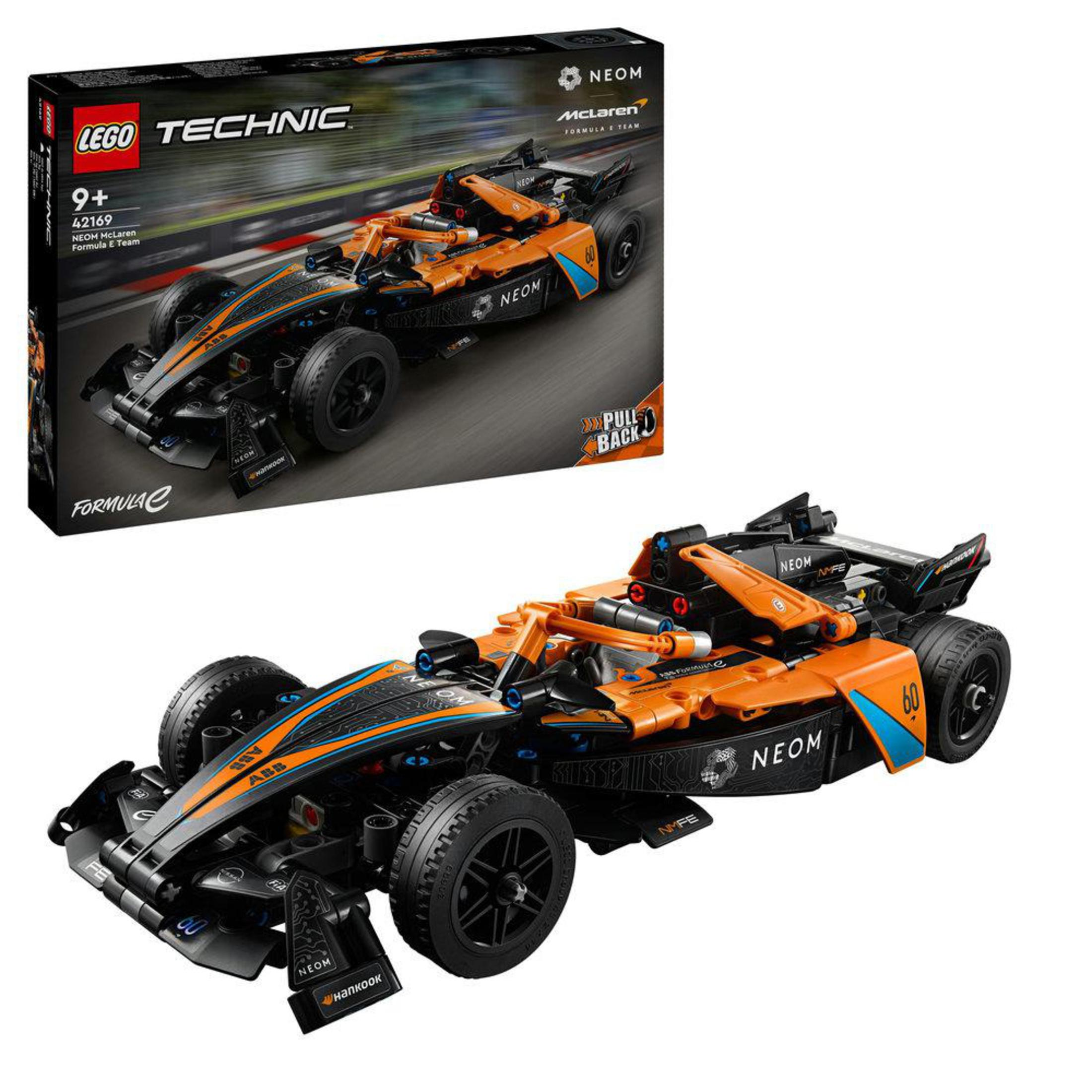 LEGO Technic Neom Mclaren Formula E Yarış Arabası 42169