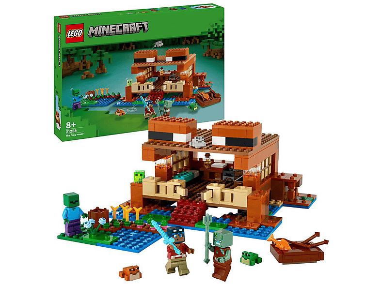 LEGO Minecraft 21256 Het kikkerhuis Ensemble de construction LEGO ...