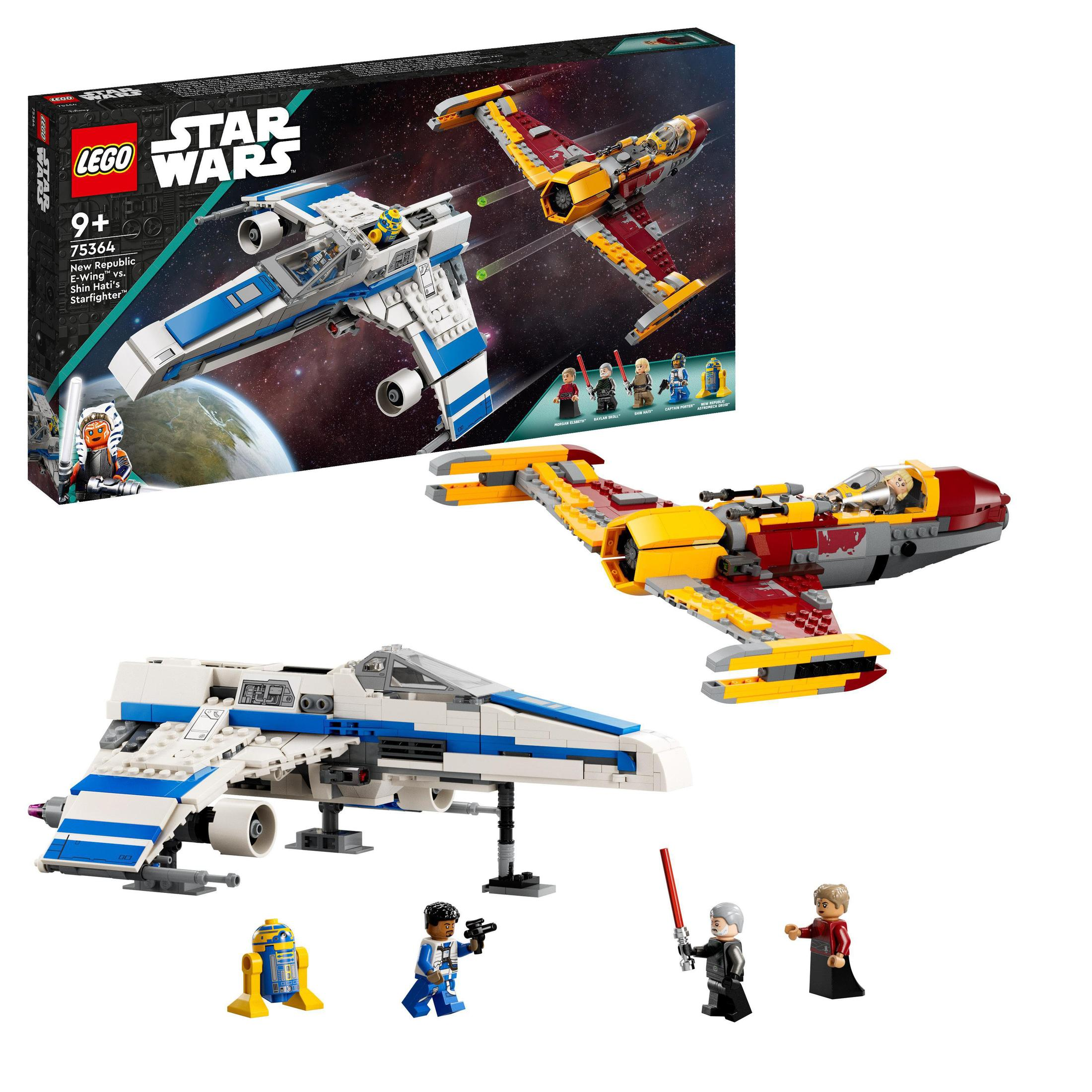 LEGO Star Wars Yeni Republic E-Wing™ Shin Hati’nin Starfighter™’ına Karşı 75364