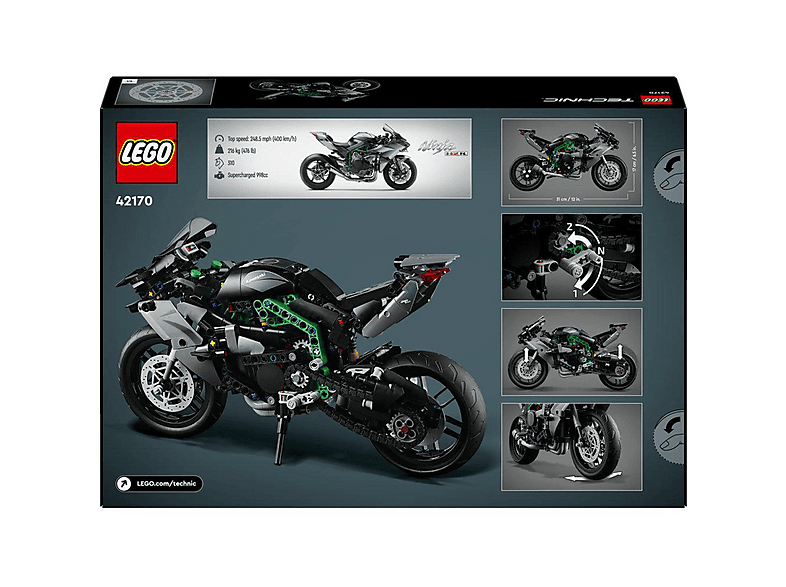 LEGO Technic Kawasaki Ninja H2R Motosiklet 42170 Fiyat & Özellik