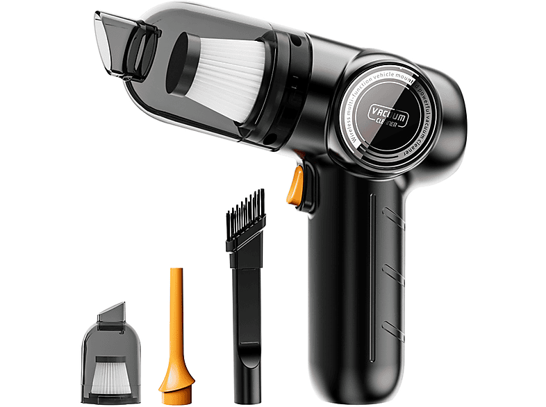 FLYSTAR Kabelloser Reinigungserfahrung Handheld Staubsauger, maximale Leistung: 10 Watt, Schwarz)