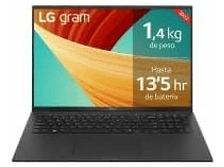 Portátil - LG LG 17Z90R Intel Core i7 1360P/32GB/1TB SSD/RTX 3050/17" Negro