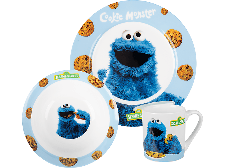 Sesamstraße Krümelmonster 3-teilig | MediaMarkt