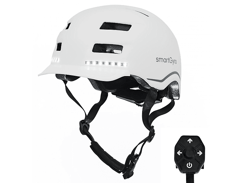 Casco  - Smart Helmet PRO M Blanco SMARTGYRO