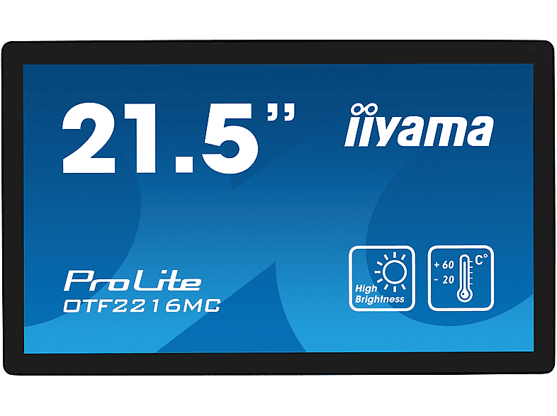 IIYAMA OTF2216MC 22 Zoll Full-HD Monitor (25 ms Reaktionszeit  )