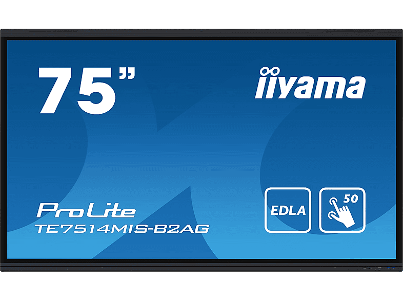 IIYAMA TE7514MIS 75 Zoll UHD 4K Monitor (6,5 ms Reaktionszeit  )