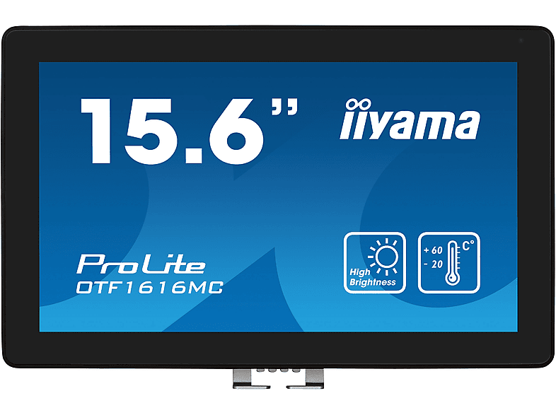 IIYAMA OTF1616MC 15,6 Zoll Full-HD Monitor (25 ms Reaktionszeit  )