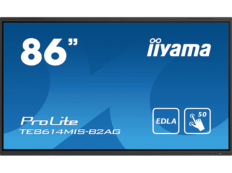 IIYAMA TE8614MIS 86 Zoll UHD 4K Monitor (6,5 ms Reaktionszeit  )
