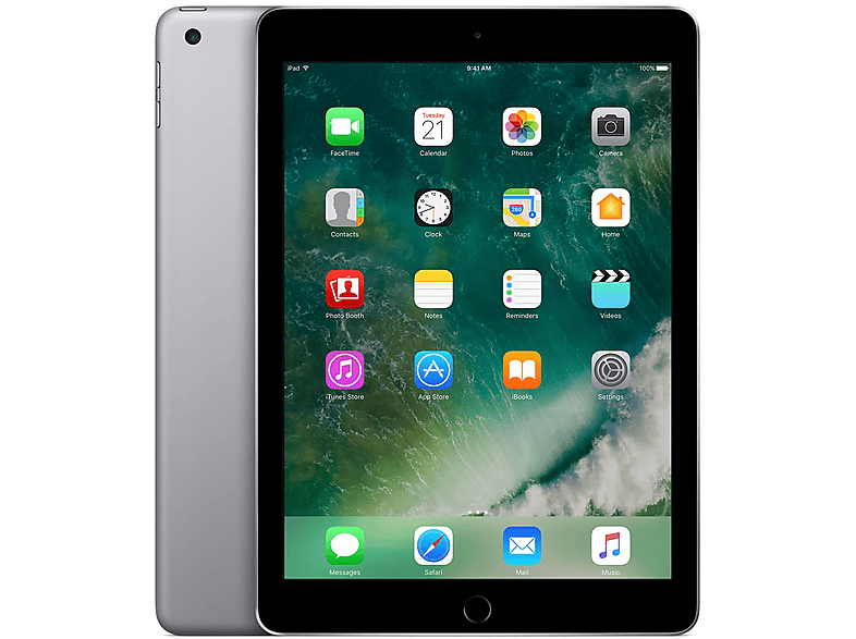 APPLE IPAD WI-FI, Tablet, 128 GB, 9,7 Zoll, Space Grey | MediaMarkt