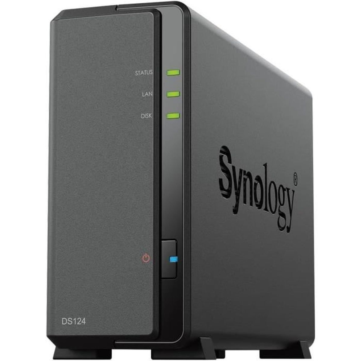 SYNOLOGY DS124 1GB 1x3.5" SATA Desteği RAID(0) NAS Depolama Ünitesi