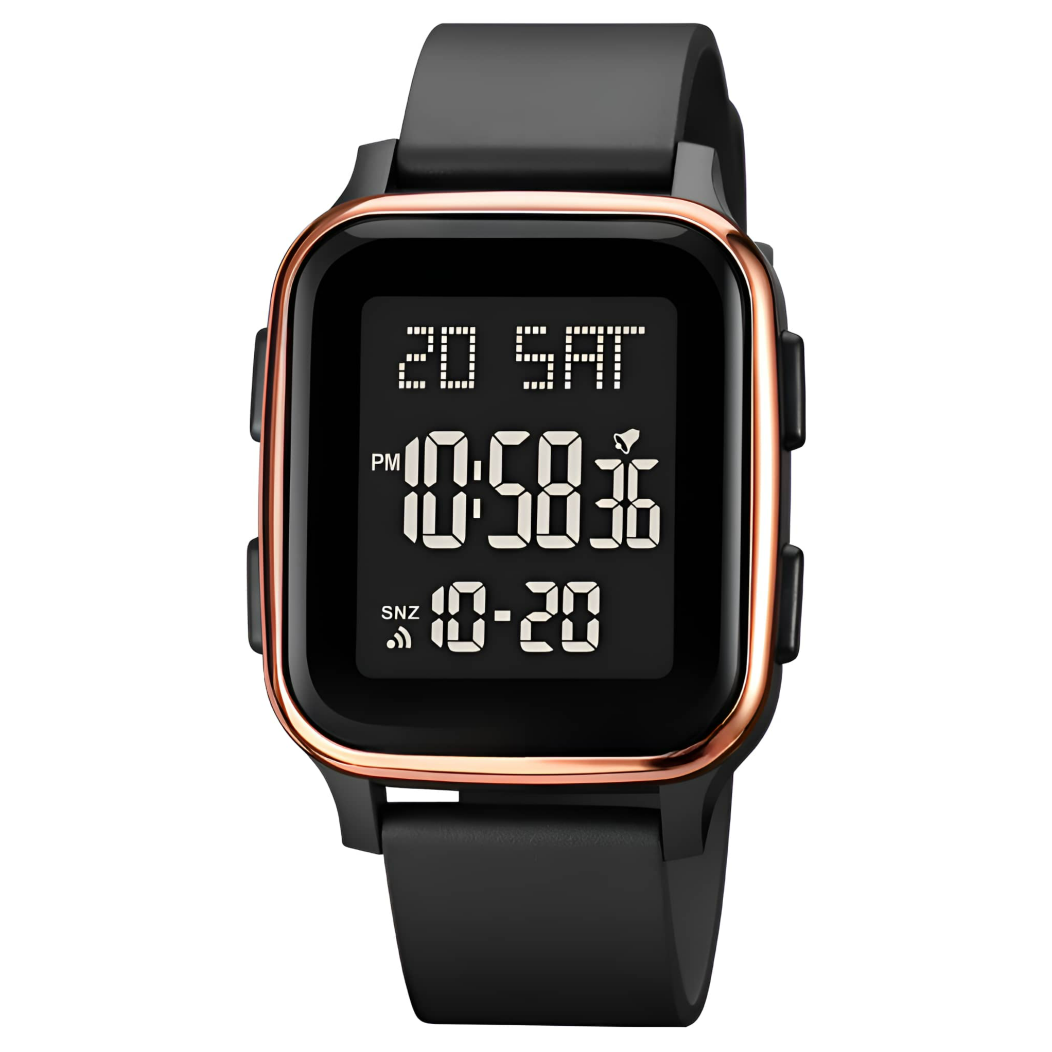 DECOME Multifunktionale Herren-Armbanduhr – 50m Wasserdicht LED