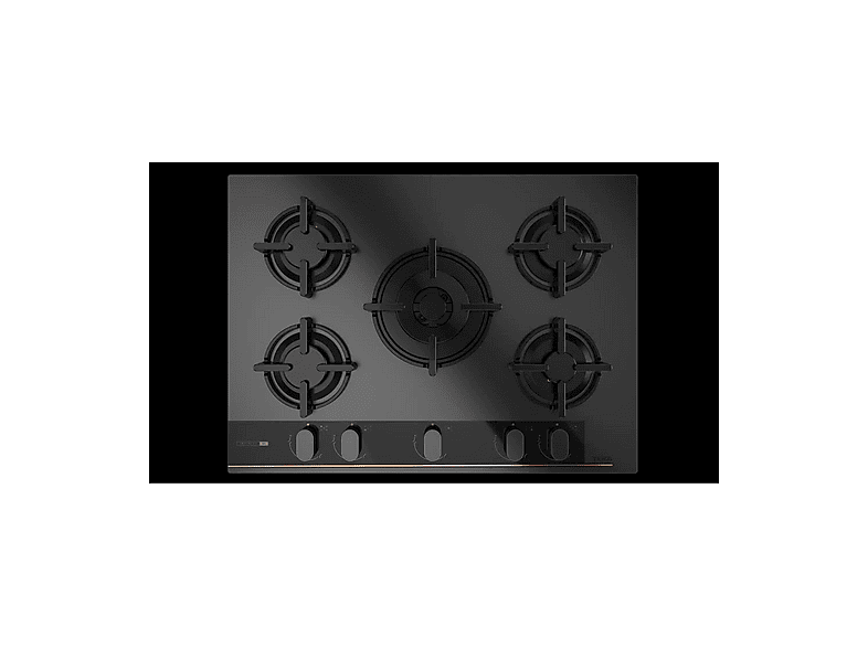 TEKA GBC 75-G1 Infinity 70 cm 5 Gözlü Cam Ankastre Ocak Siyah
