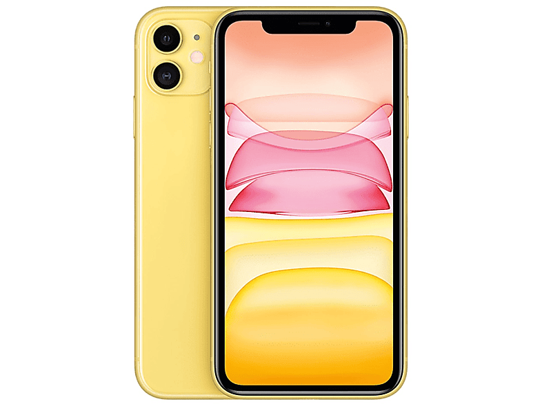 Móvil - APPLE 1464571 MHDE3QL/A IPHONE 11 YELLOW 64GB