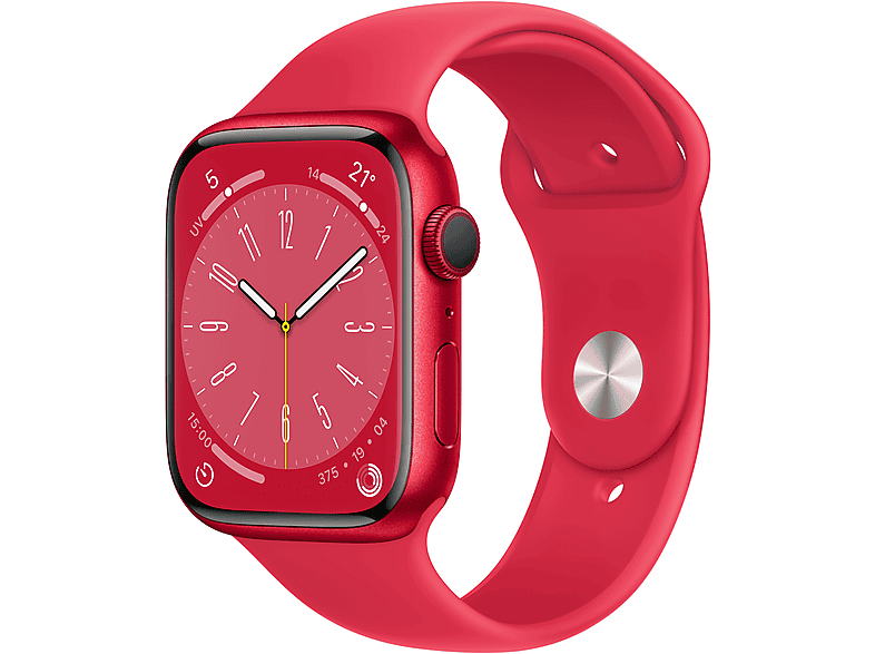 Smartwatch - APPLE 1540048 APPLE WATCH S8 45 RED AL RED SP GPS