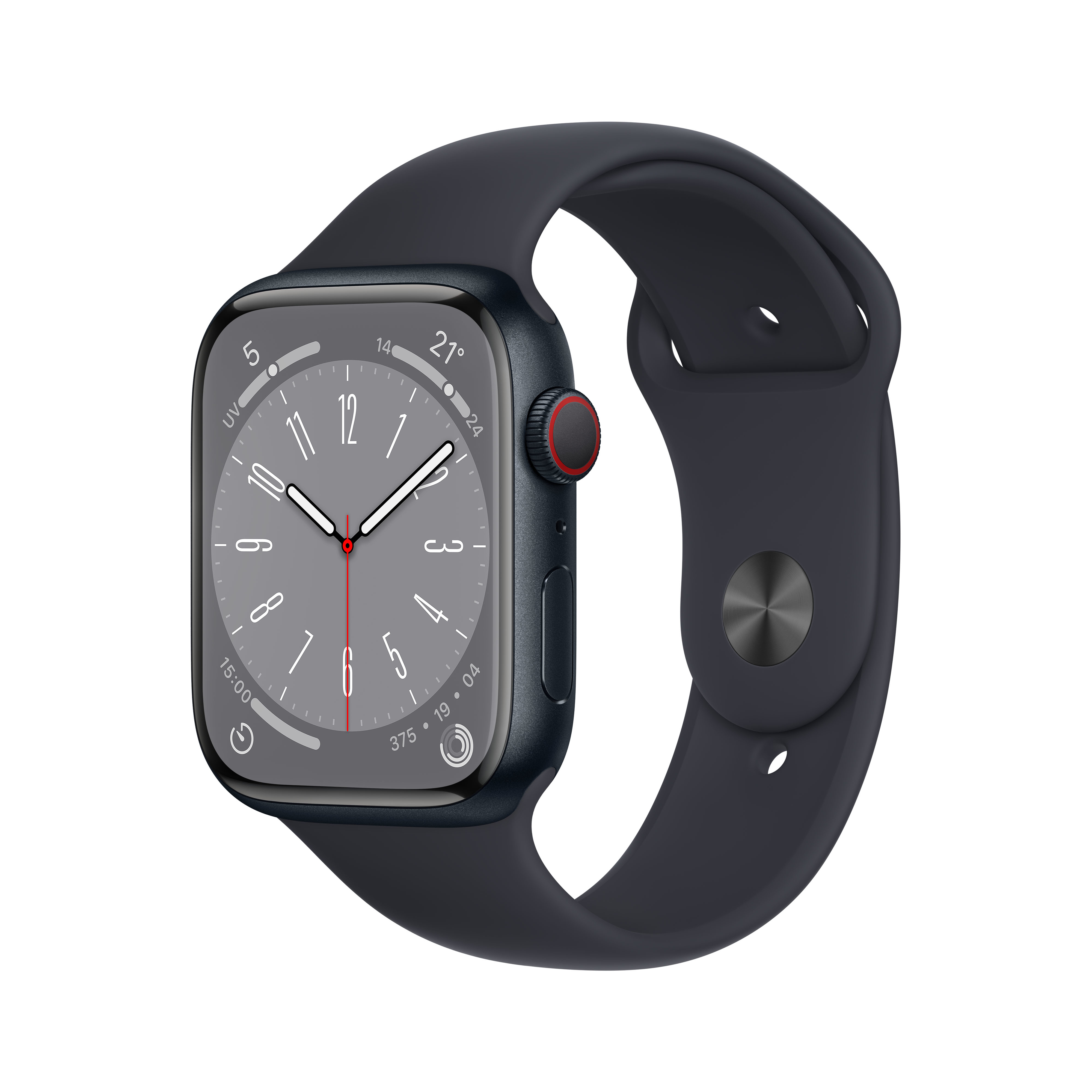 APPLE Watch Series 8 Smartwatch Zwart