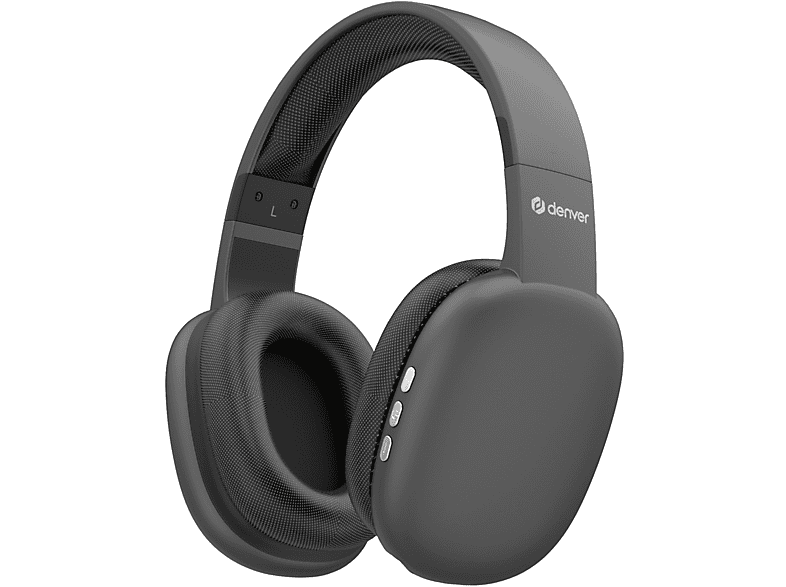 DENVER BTH-252, Over-ear Kopfhörer Bluetooth schwarz