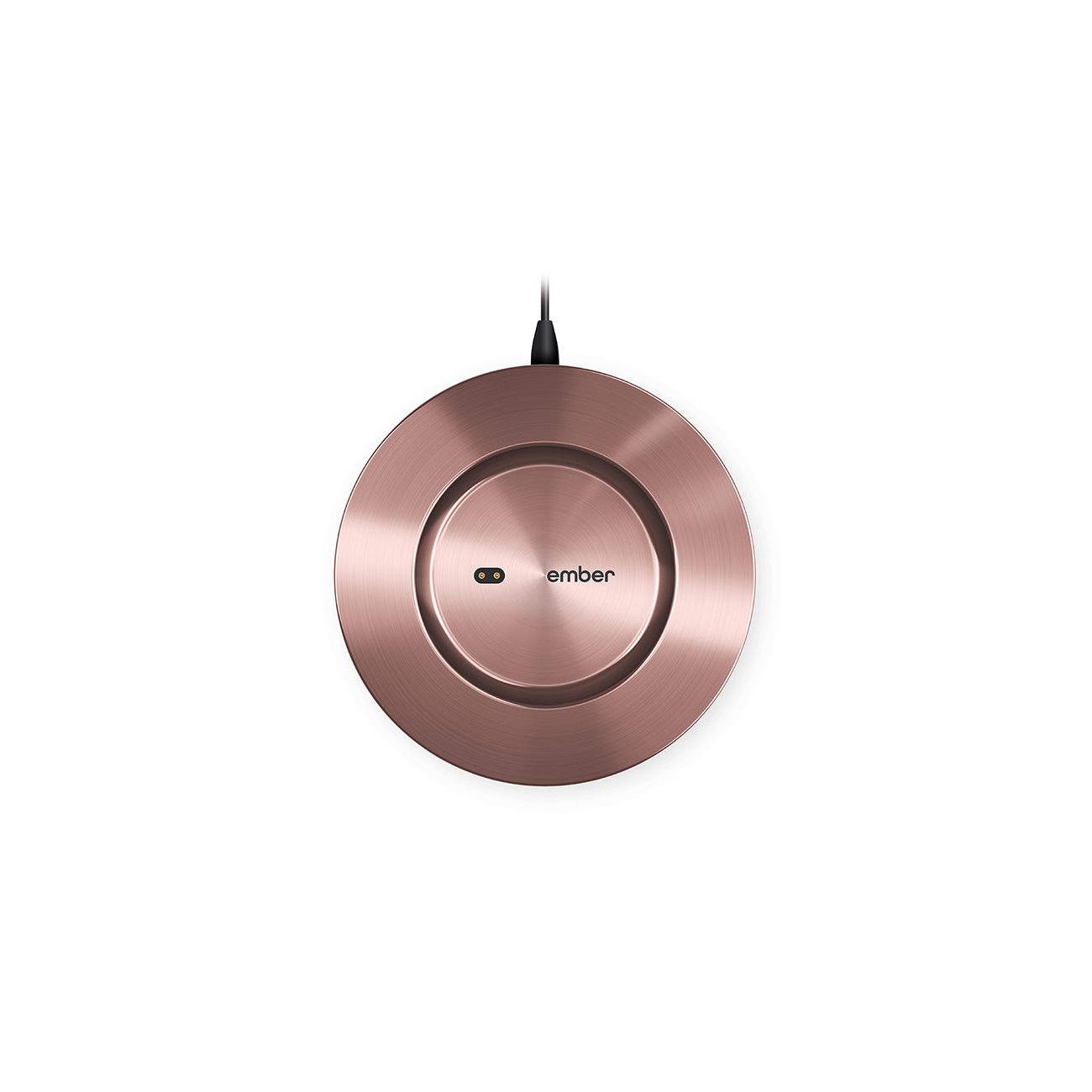 Dispositivo di ricarica oro rosa.