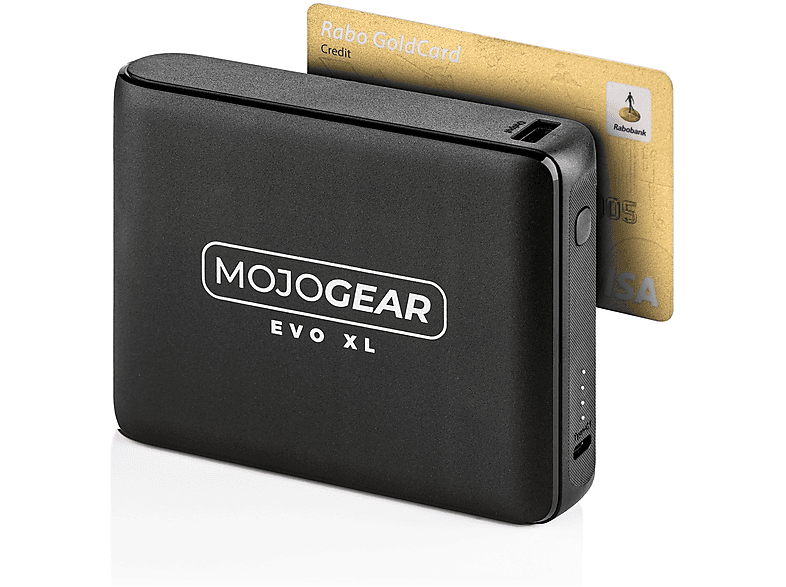 MOJOGEAR MG-PB6 Powerbank 20.000 mAh Schwarz