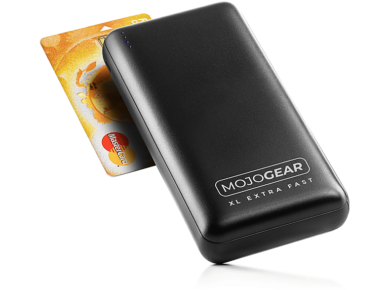 MOJOGEAR MG-09 Powerbank 20.000 mAh Schwarz