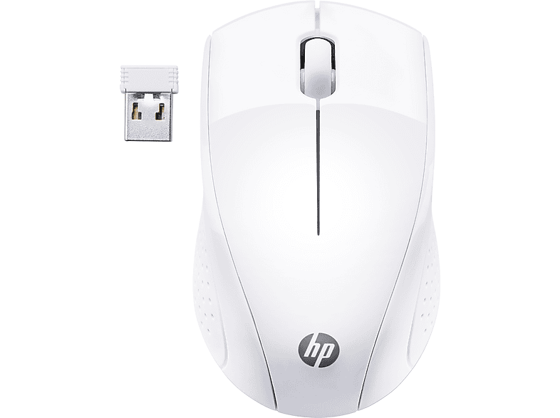 HP 220 Wireless Mouse Draadloze muis Wit | MediaMarkt