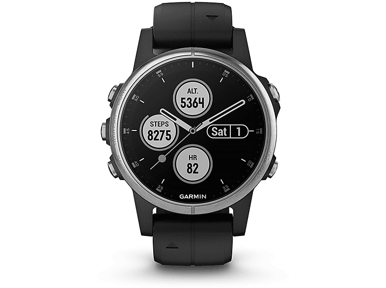 Reloj deportivo GARMIN Fenix 5S Plus Negro 4.2 cm 1 2