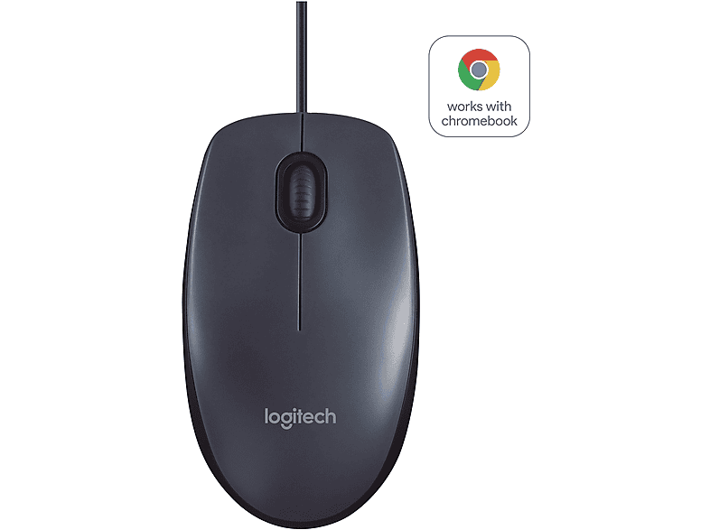 LOGITECH 910 001602 M100 Kablolu Mouse Siyah