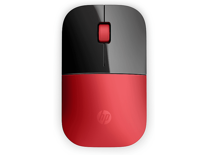 HP V0L82AA Z3700 WRLS MOUSE CARDINAL RED Maus, Rot | MediaMarkt