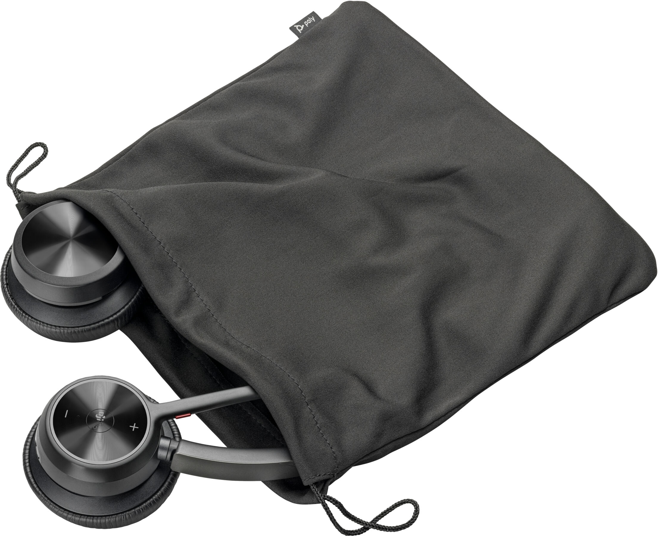 Auriculares de oficina  - BT700 POLY, Circumaurales, Bluetooth, Black