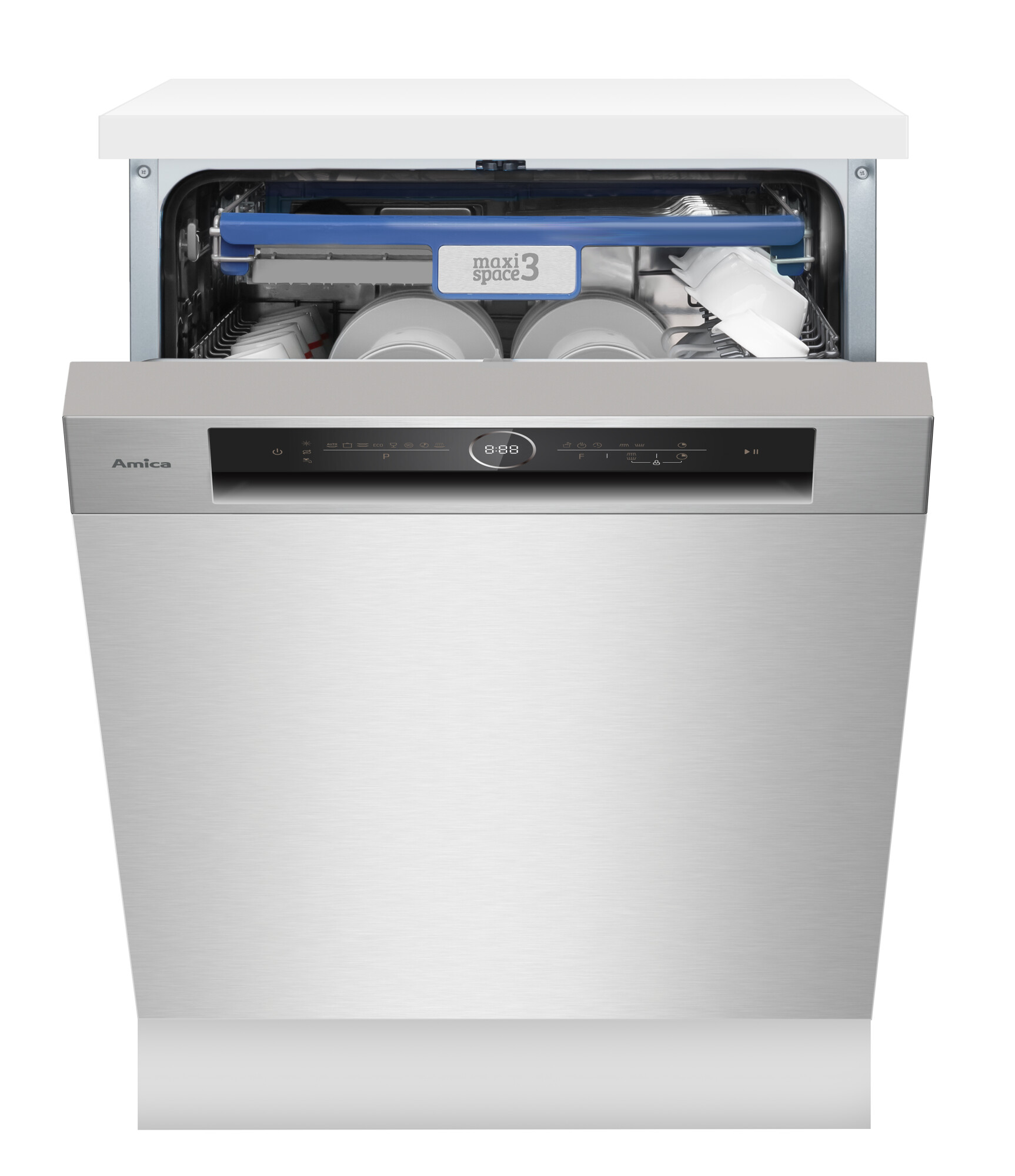 Laclar Geschirrspülerfront In Grau - Moderne Frontplatte Für Integrierte Spülmaschinen 59,6x71,3 Cm