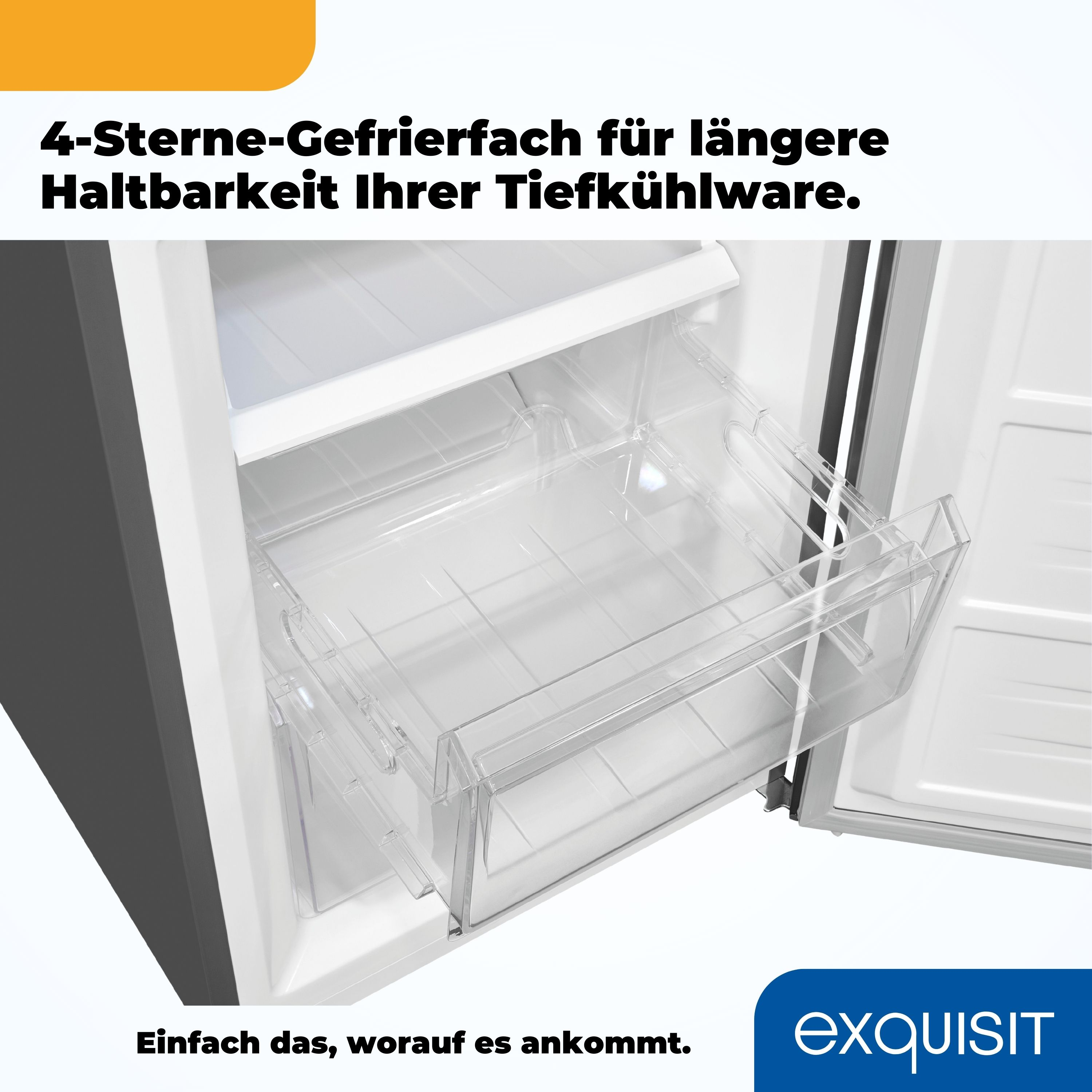 Frigorifero Combinato Exquisit KGC265-70-WS-040D – 260L, Classe D, Distributore Acqua, LED, Inox Look - 4