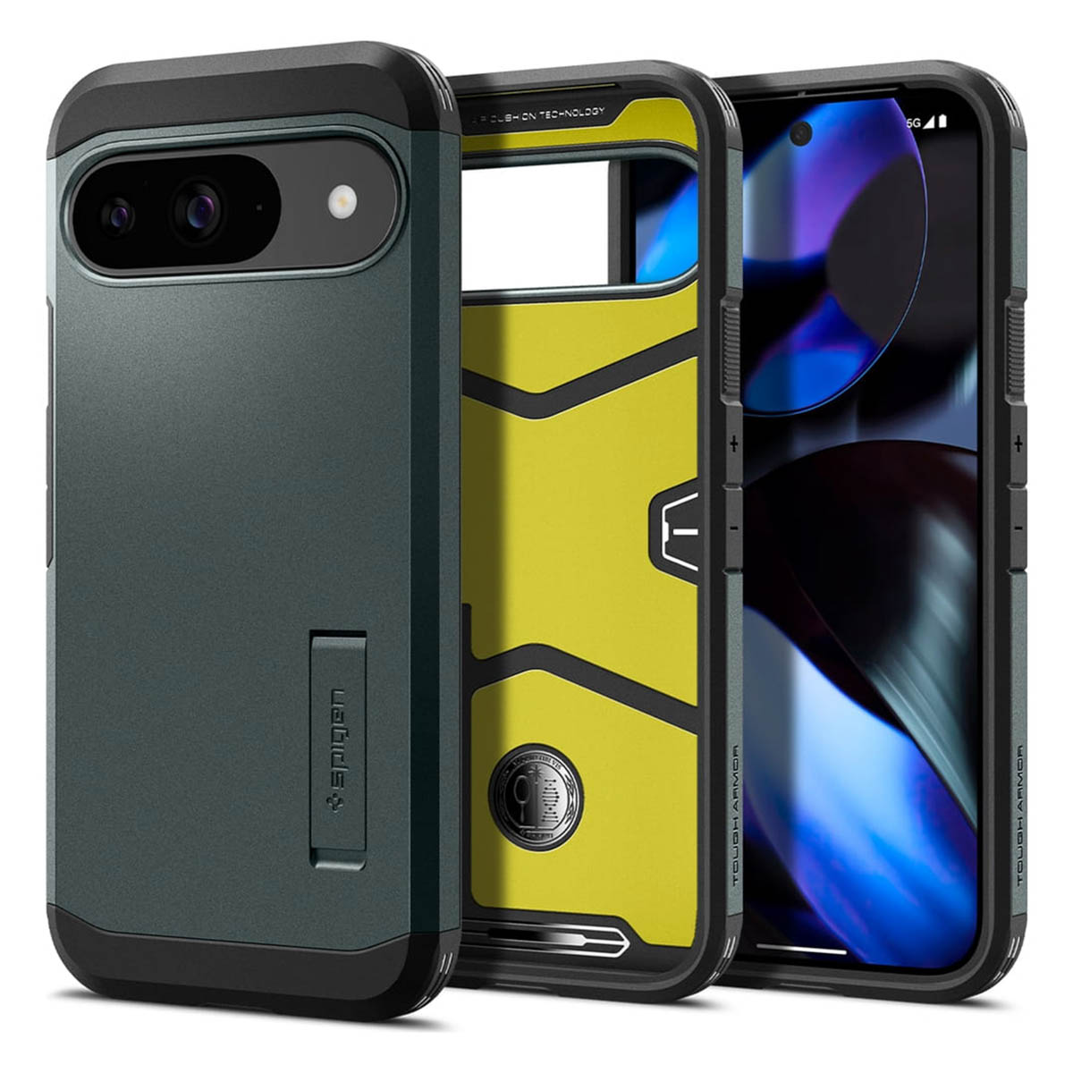 Etui na telefon komórkowy SPIGEN ACS07694 Zielony