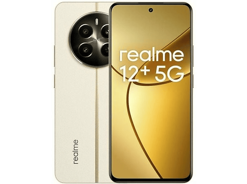 Móvil - REALME Smartphone Realme 12 Plus 8GB/ 256GB/ 6.67"/ 5G/ Beige