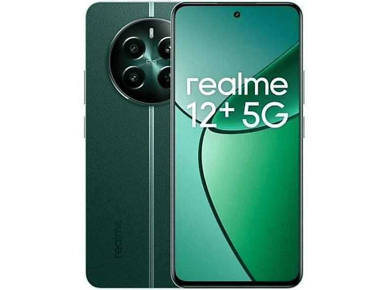 Móvil - REALME Smartphone Realme 12 Plus 8GB/ 256GB/ 6.67"/ 5G/ Verde