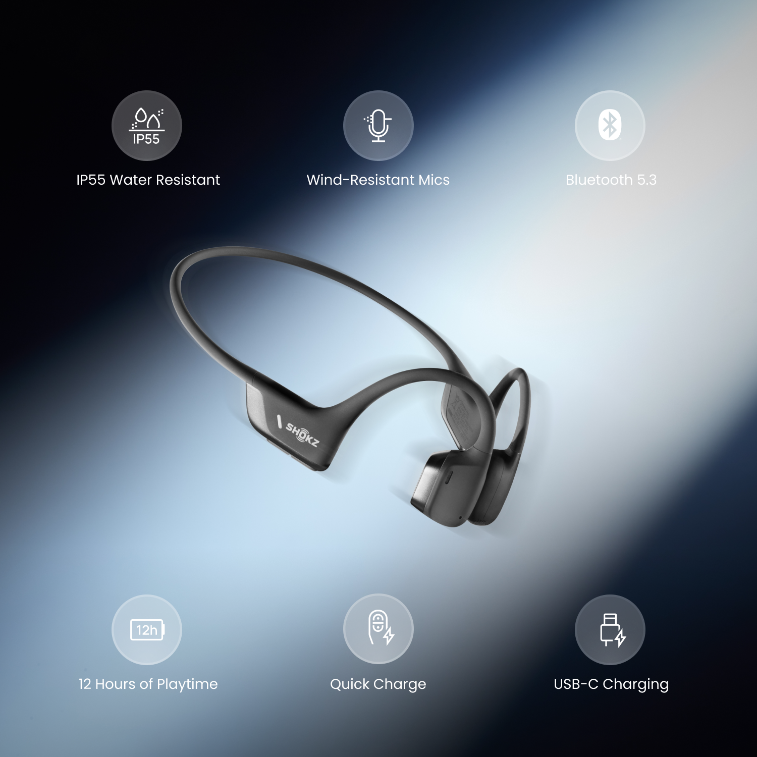Seminer Adattatore di Ricarica USB C per Cuffie Shokz (2 Pack), Adattatore di Ricarica Magnetico per Caricabatterie per Cuffie After Shokz Compatibile con Shokz Aeropex, OpenRun/Pro/Mini, OpenComm