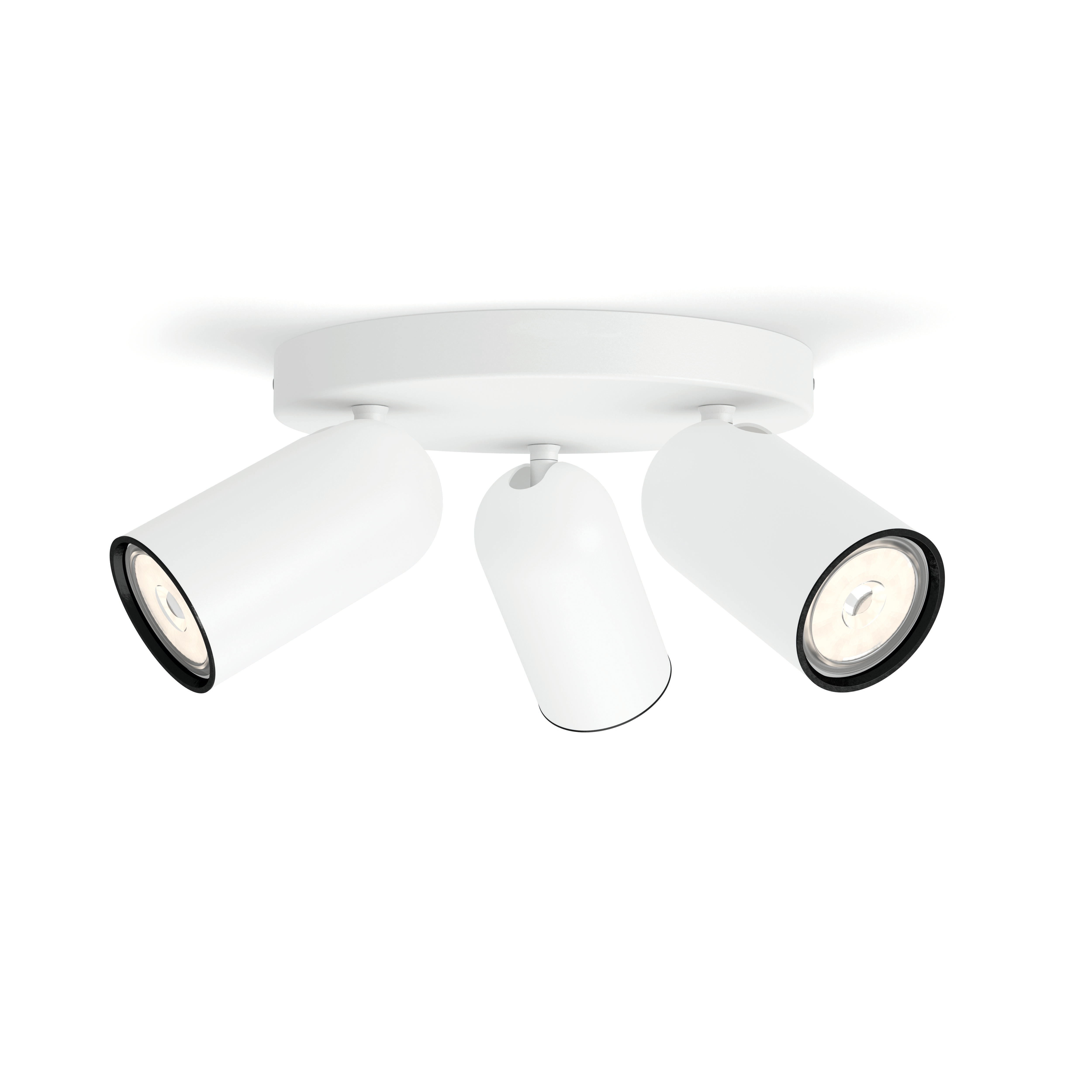 Philips Pongee Opbouwspot Wit - Hue White - 3 Spots