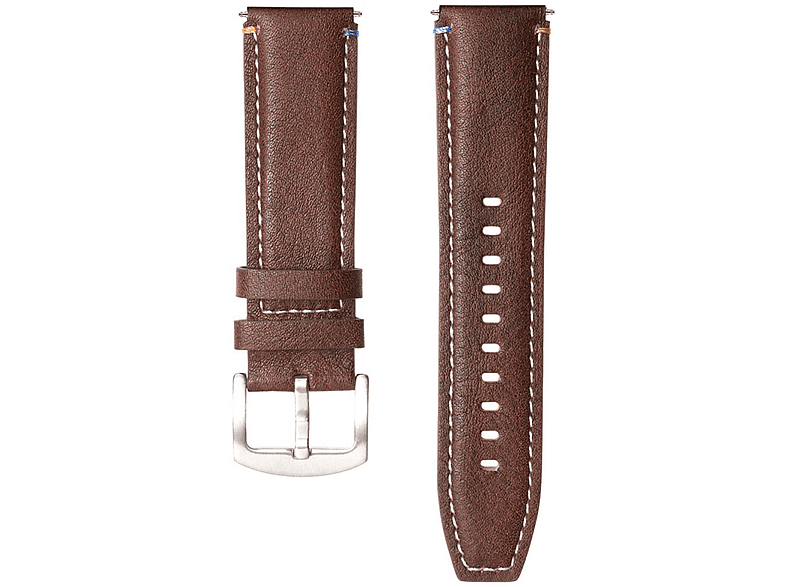 Echt, Ersatzarmband, Samsung, Galaxy Watch 46mm, Espresso