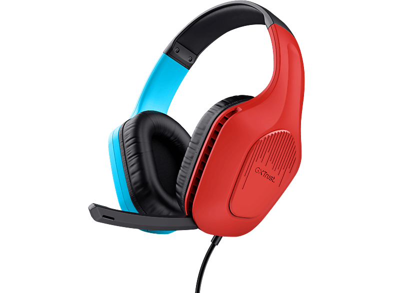 TRUST 25423, Over-ear Kopfhörer Mehrfarbig