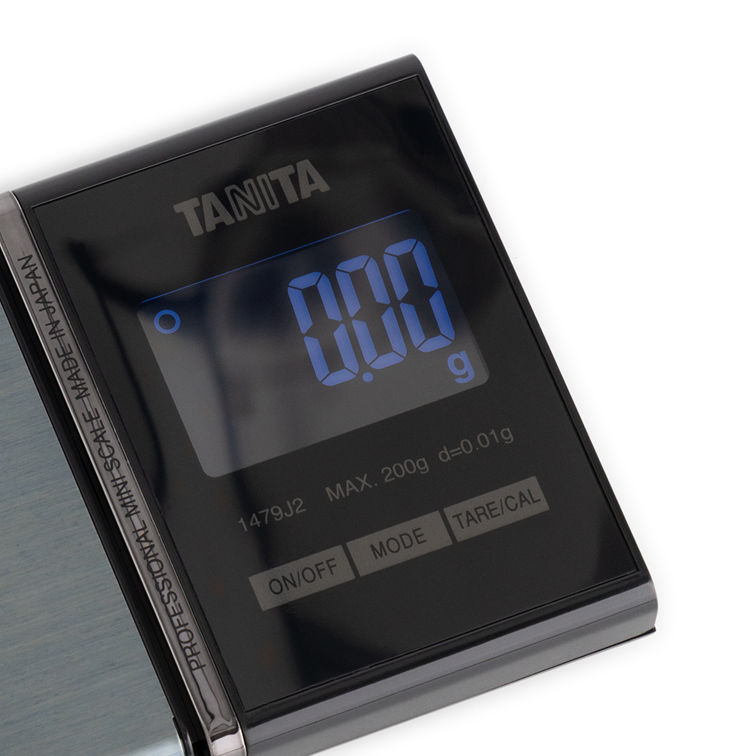 Black digital scale displaying '0.00 g'.