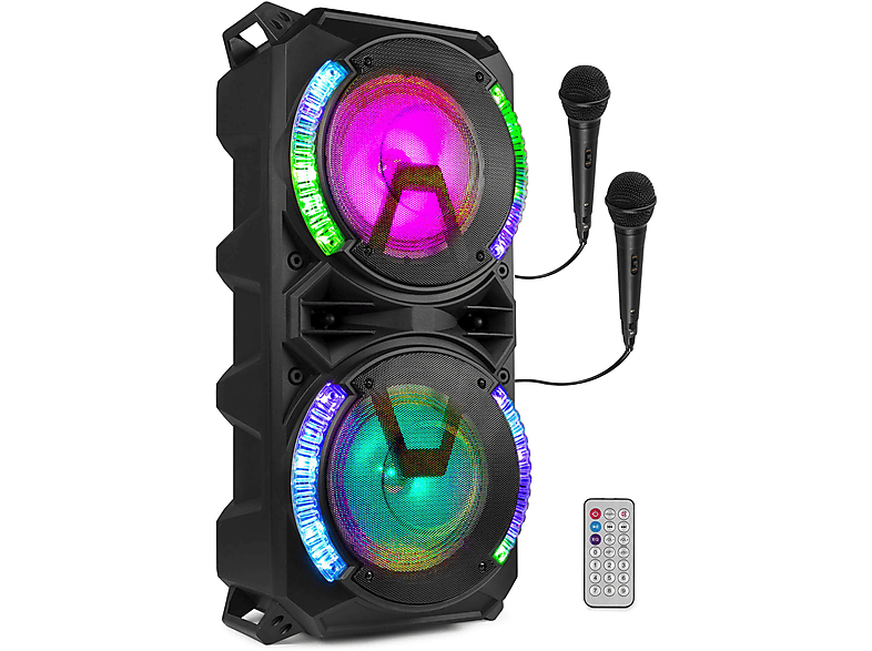 Altavoz karaoke LIVE280 FENTON, Black MediaMarkt