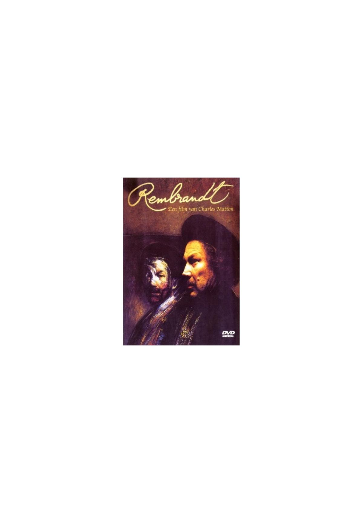 Filmposter met acteurs. Titel: Rembrandt.