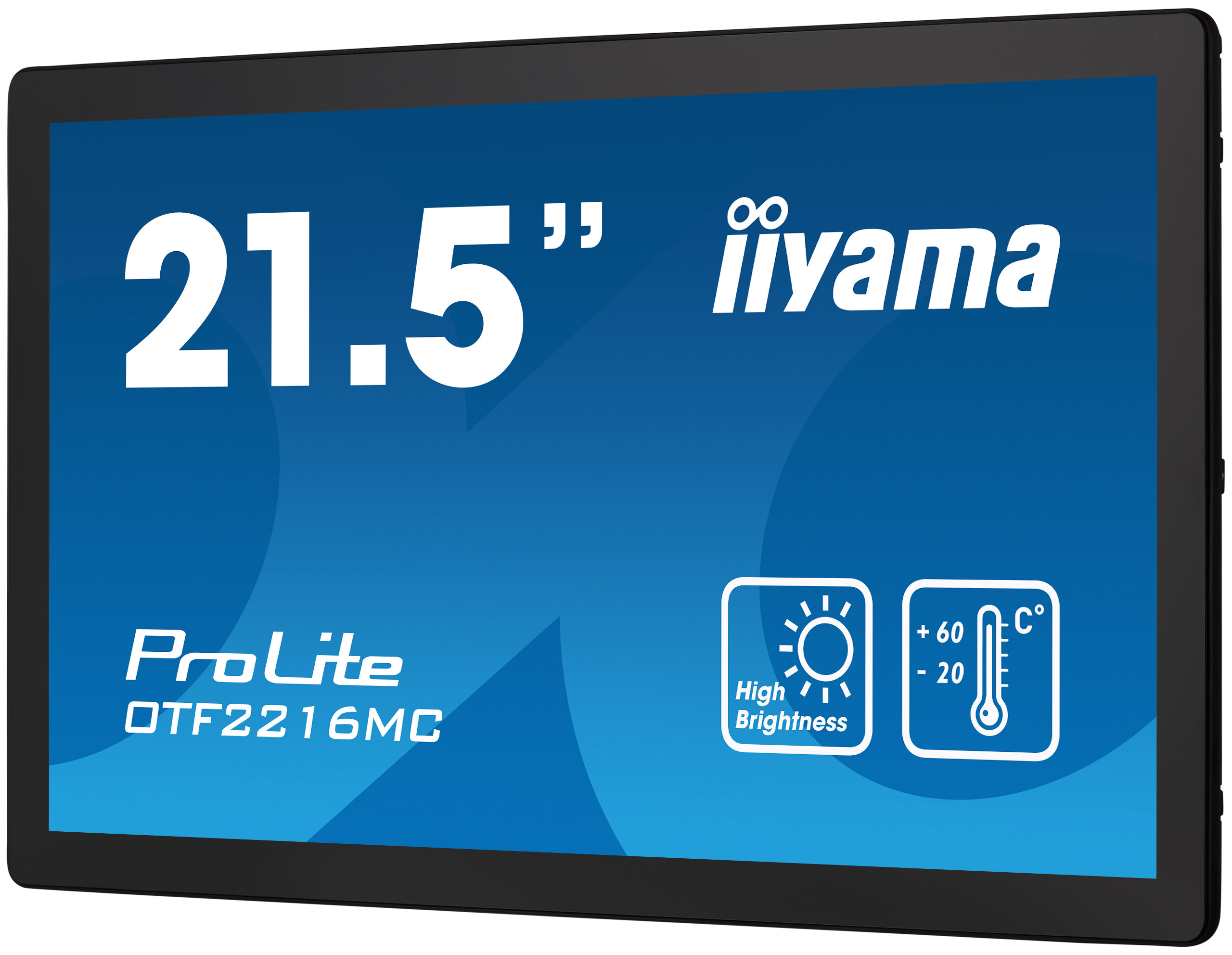 Monitor iiyama ProLite 21,5" o wysokiej jasności.