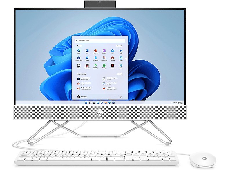 HP 24-CB1300NG I3-1215U 8/512, All-in-One-PC mit 23,8 Zoll Display, Intel® Core™ i3 Prozessor, 8 GB RAM, 512 GB SSD, Starry White HP 24-CB1300NG I3-1215U 8/512, All-in-One-PC mit 23,8 Zoll Display, Intel® Core™ i3 Prozessor, 8 GB RAM, 512 GB SSD, Starry White