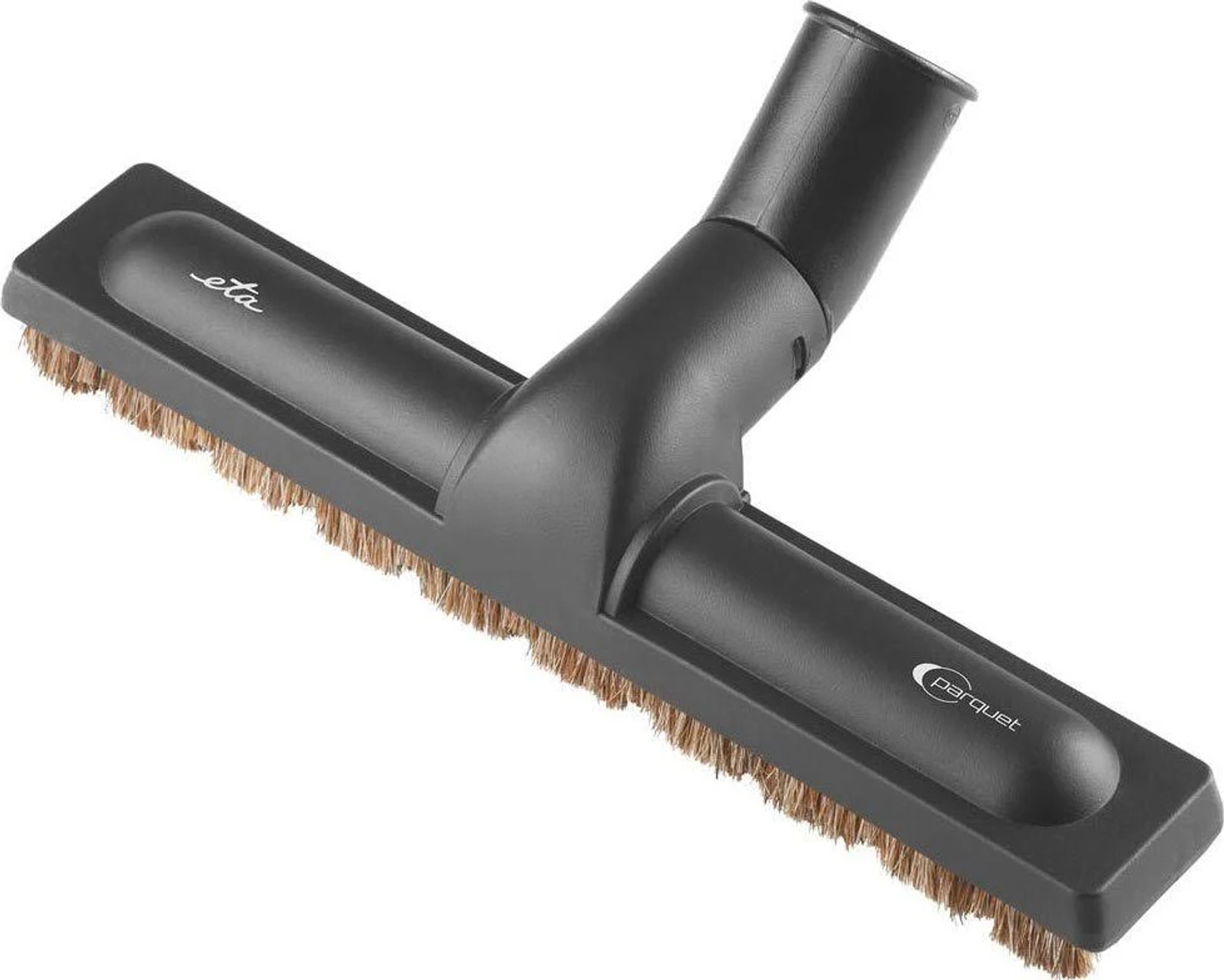 Czarny osprzęt do odkurzacza ze szczotkami.