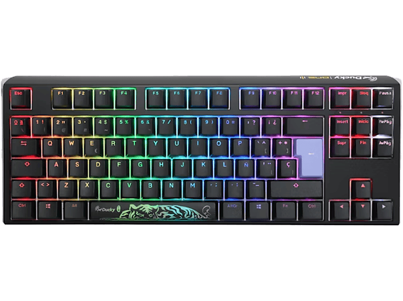 Teclado gaming - DUCKY ONE 3 Classic TKL RGB MX-CLEAR