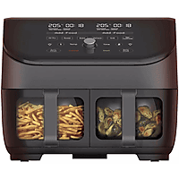 MediaMarkt INSTANT POT Vortex Plus Dual ClearCook zwart 7.6L Airfryer Zwart aanbieding