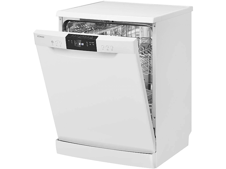 BOMANN GSP 7419 Geschirrspüler (freistehend (Besteckkorb + Besteckschublade, 598 mm breit, 47 dB (A), D)