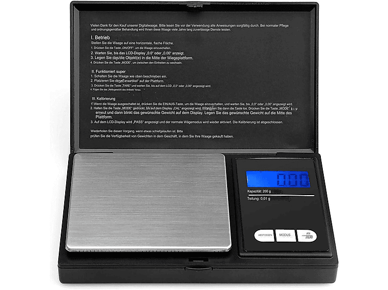 A2ZWORLD Digitale Kofferwaage - Bis 50kg Tragkraft | Mit LCD Display